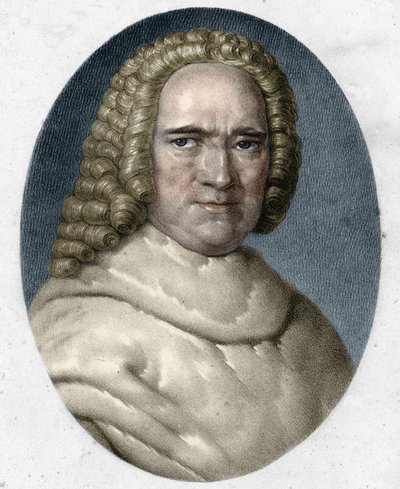 Retrato de Bernard de Jussieu (1699-1777), botánico francés. de Unknown artist
