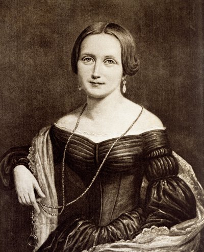 Retrato de Camilla Collet de Unknown artist