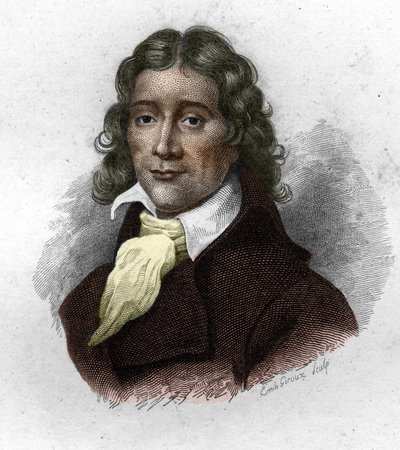 Retrato de Camille Desmoulins (1760-1794), publicista y político francés, grabado del siglo XIX de Unknown artist