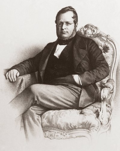 Retrato de Camillo Benso Conde de Cavour (1810-1861) de Unknown artist