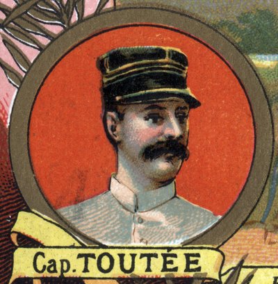 Retrato del Capitán Toutee, explorador francés de Unknown artist
