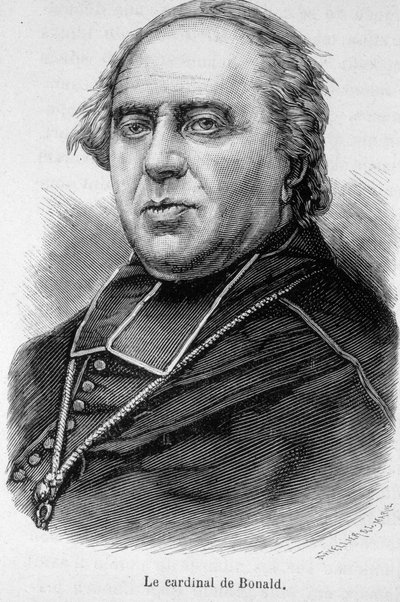 Retrato del Cardenal Bonald de Unknown artist