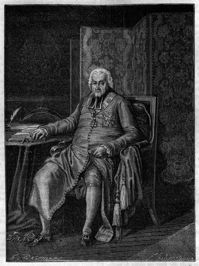 Retrato del Cardenal Jean-Baptiste de Unknown artist