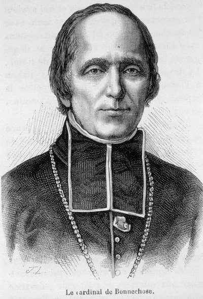 Retrato del Cardenal de Bonnechose de Unknown artist