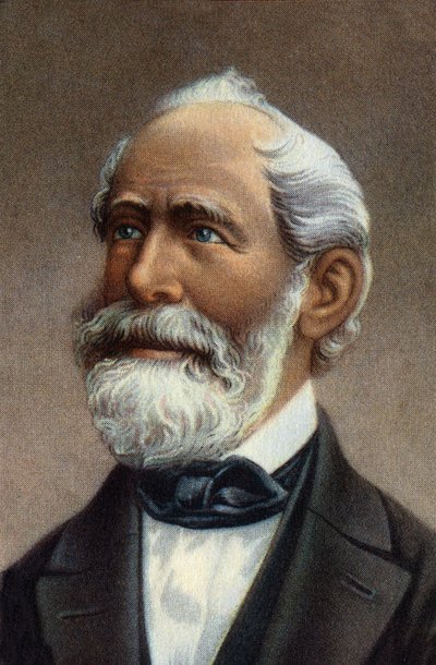 Retrato de Carl Zeiss, científico alemán de Unknown Artist