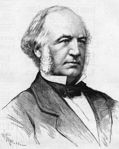 Retrato de Charles Bergeron (1808-1883) ingeniero francés, gran artífice de la transformación de las vías de París, en 