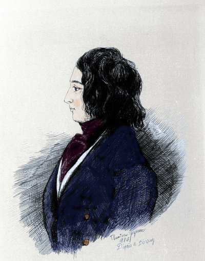 Retrato de Charles Dickens (1812-1870), escritor inglés de Unknown artist