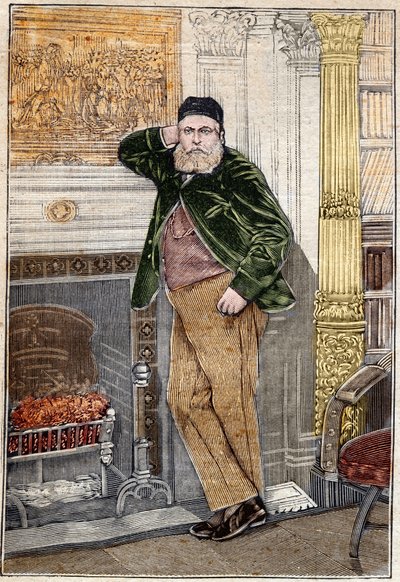 Retrato de Charles Gounod (1818-1893), compositor francés de Unknown artist