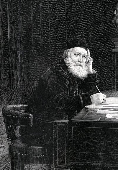 Retrato de Charles Gounod (1818-1893), compositor francés de Unknown artist