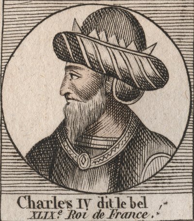 Retrato de Carlos IV el Hermoso de Unknown