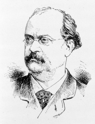 Retrato de Charles Lecocq (1832 - 1918), compositor francés. de Unknown artist