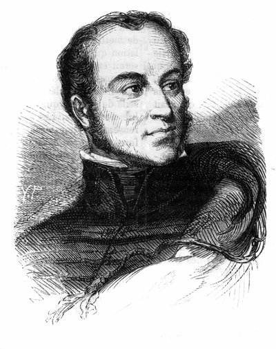 Retrato de Charles Nicolas Fabvier general, embajador y diputado francés. (1782-1855) de Unknown artist