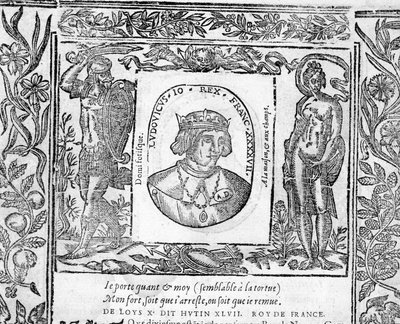 Retrato de Carlos X Le Hutin, Rey de Francia de 1314 a 1316 de Unknown artist