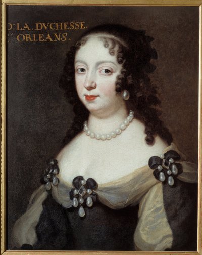 Retrato de Charlotte Elisabeth de Baviera, duquesa de Orleans de Unknown artist