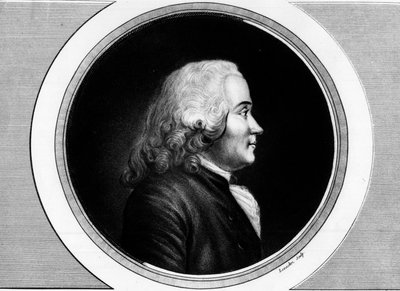 Retrato de Chrétien Guillaume de Malesherbes. Grabado en 
