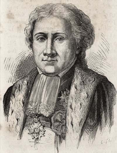 Retrato de Claude - Ambroise Régnier, Duque de Massa, Abogado, Gran Juez, Ministro de Justicia (1746-1814) de Unknown artist