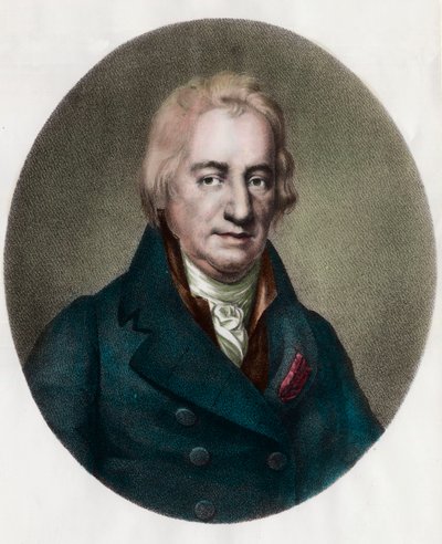 Retrato de Claude Berthollet (1748 - 1822), químico francés. Grabado del siglo XIX de Unknown artist