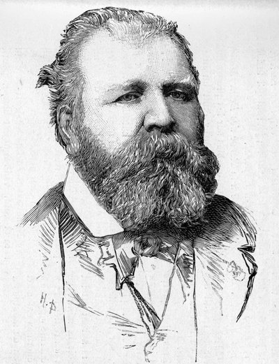 Retrato del director de orquesta Jules Pasdeloup de Unknown artist