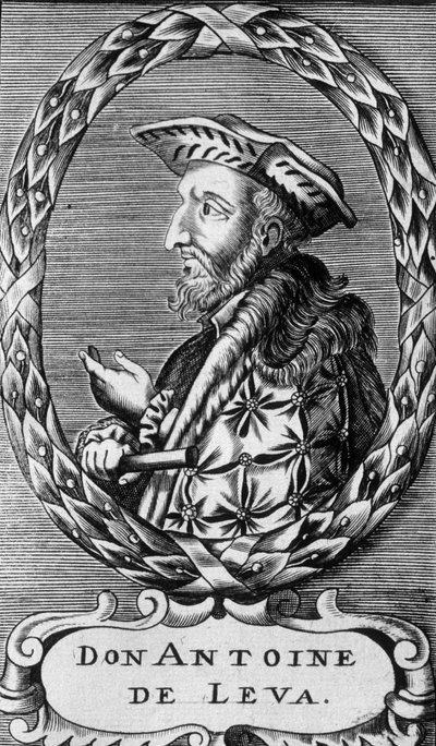 Retrato de Don Antoine de Leva de Unknown artist