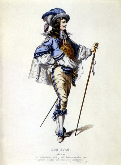 Retrato de Don Juan de pie, s.d. siglo XIX de Unknown artist