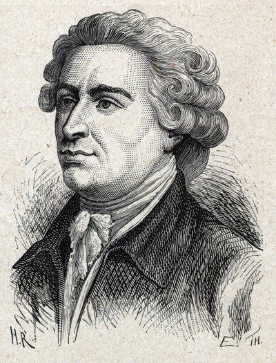 Retrato de Edmund Burke (1729-1797), político y filósofo irlandés. de Unknown artist