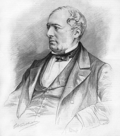 Retrato de Edouard Charton, escritor, político, abogado y saint-simoniano de Unknown artist