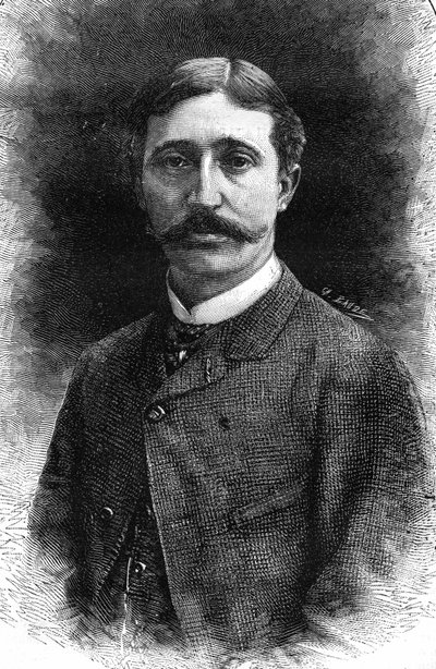Retrato de Édouard Detaille, pintor francés (1848-1912) de Unknown artist