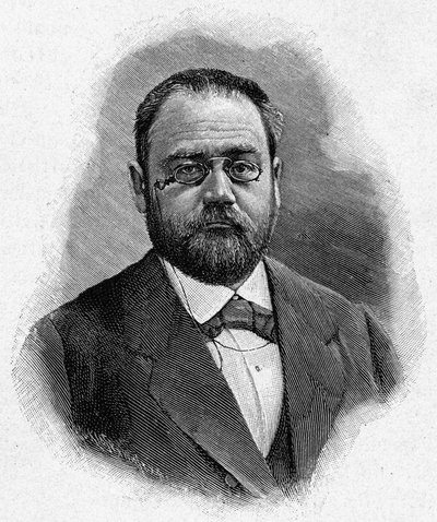 Retrato de Émile Zola de Unknown artist