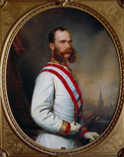 Retrato del emperador Francisco José I (1830-1916) de Unknown artist