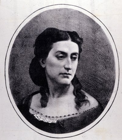 Retrato de Erminia Frezzolini. Soprano italiana (1818-1884) de Unknown artist