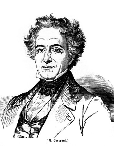 Retrato de Eugène Chevreuil (1786-1889), pintor francés. de Unknown artist