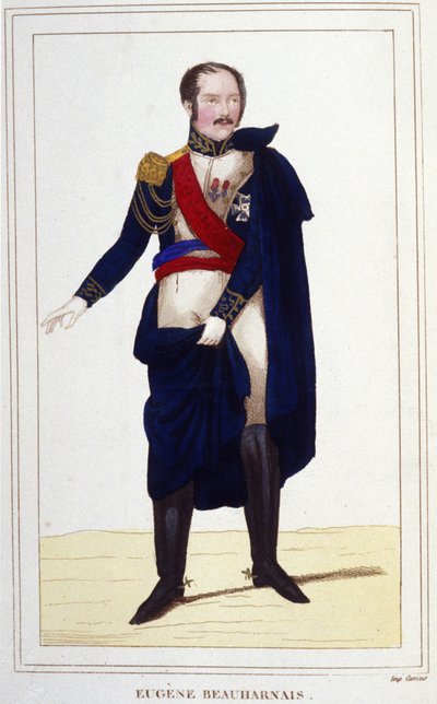 Retrato de Eugenio de Beauharnais, llamado Príncipe Eugenio (1781-1824), General, Príncipe y Virrey de Italia de Unknown artist