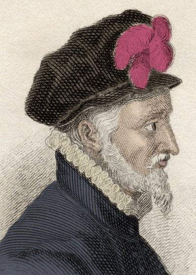 Retrato de Fadrique Álvarez de Toledo y Enríquez de Guzmán (1537-1583), llamado Don Fadrique, cuarto Duque de Alba, Duque de Huescar, Marqués de Coria y Gran Comendador de la Orden de Calatrava. Grabado del siglo XIX de Unknown artist
