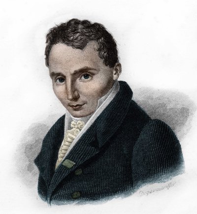 Retrato de Ferdinand Hérold (1791-1833), compositor francés de Unknown artist