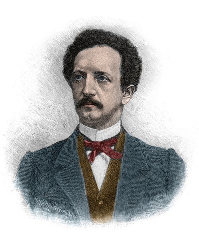 Retrato de Ferdinand Johann Gottlieb Lassalle (1825-1864) jurista alemán, filósofo y activista político socialista - grabado de Unknown artist