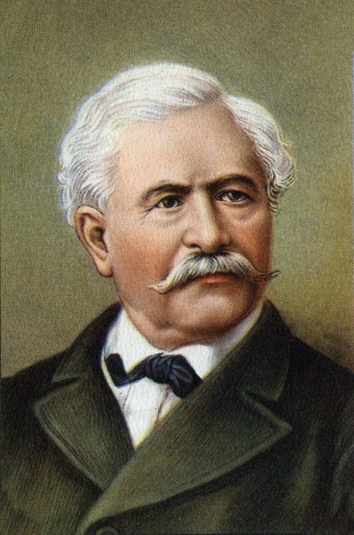Retrato de Ferdinand de Lesseps (1805-1894), diplomático y empresario francés. de Unknown Artist