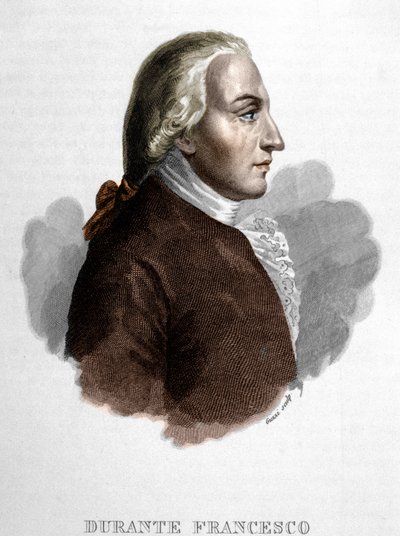 Retrato de Francesco Durante. Músico italiano (Frattamaggiore) de Unknown artist