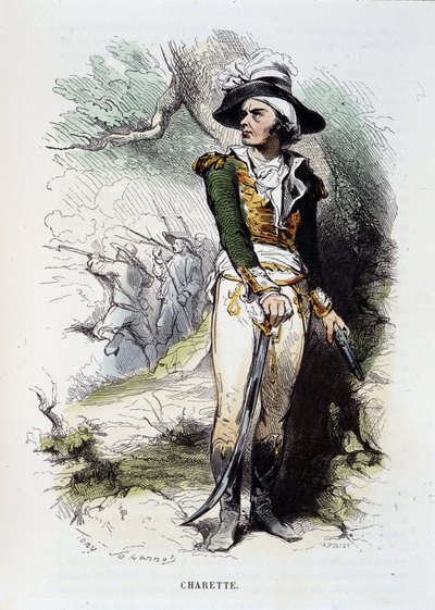 Retrato de François-Athanase Charette de la Contrie de Unknown artist