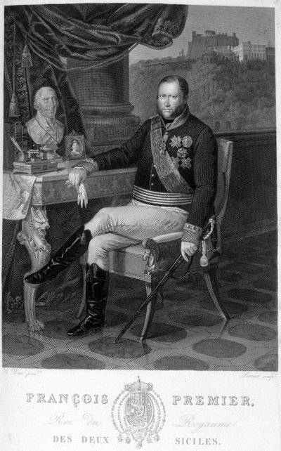 Retrato de Francisco I (1777-1830), Rey de las Dos Sicilias de Unknown artist