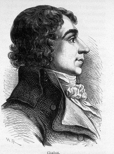 Retrato de Francois Chabot (1759-1794), político francés de Unknown artist