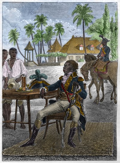 Retrato de François Dominique Toussaint llamado “Toussaint-Louverture” de Unknown artist