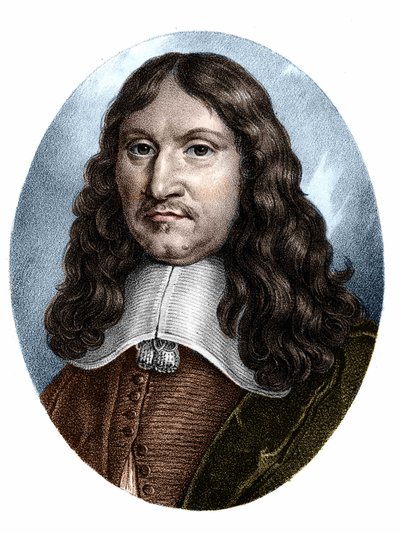 Retrato de François Eudes de Mézeray (1610-1683) historiador francés de Unknown artist