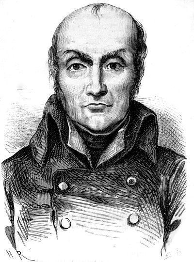 Retrato de François Nicolas Appert, inventor de la lata - en “Las maravillas de la industria” por Louis Figuier de Unknown artist