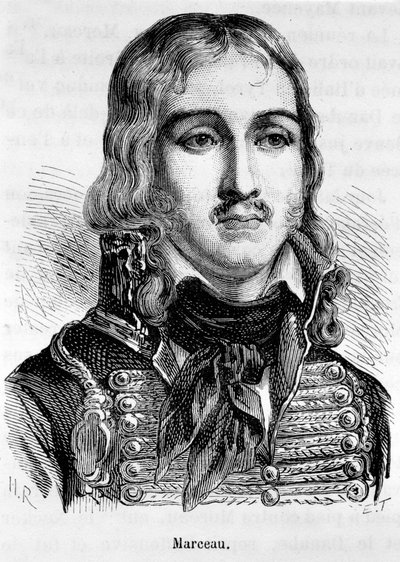 Retrato de François Séverin Desgraviers Marceau (1769-1796), general francés de Unknown artist