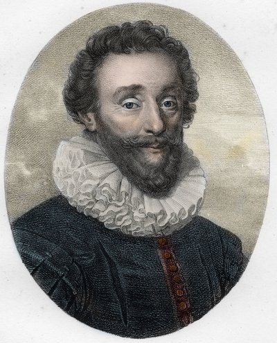 Retrato de François de Malherbe (1555-1628), poeta, crítico y traductor inglés de Unknown artist