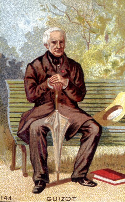 Retrato de François Guizot (1787 - 1874), político e historiador francés. de Unknown artist