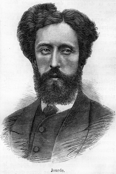 Retrato de François Jourde. Revolucionario francés 1843-1893 de Unknown artist