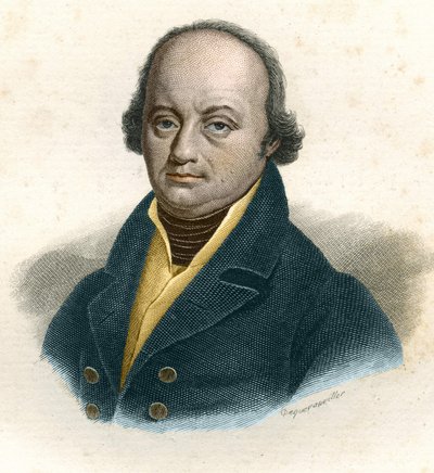 Retrato de Franz-Joseph Gall (1758 - 1828), médico alemán de Unknown artist