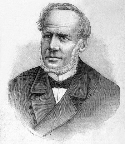Retrato de Franz de Champagny (1804 - 1882) - en "Los Contemporáneos", s.f. finales del siglo XIX de Unknown artist