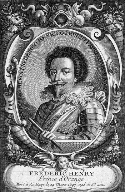 Retrato de Frédéric Henri de Nassau, Príncipe de Orange (1584-1647) de Unknown artist